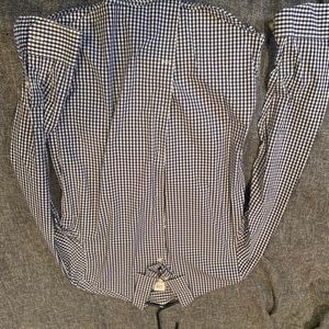 mens small stretch poplin shirt